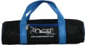 Martel Nylon #50 - 4 Ball Long Bag - Black with Blue Trim
